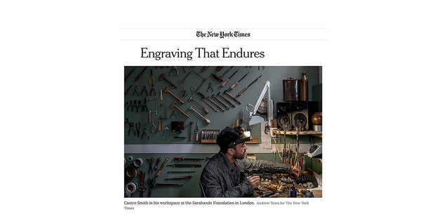 New York Times - Engraving that endures